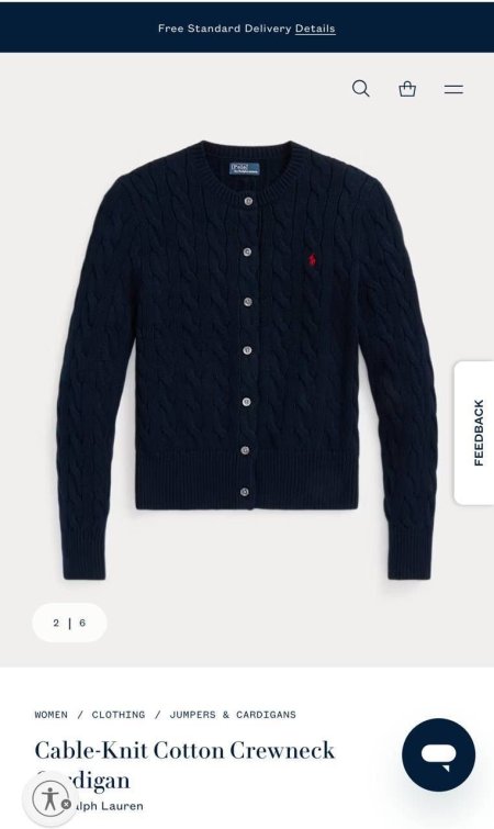 جارزة بولو ثقيلة باللون الكحلي